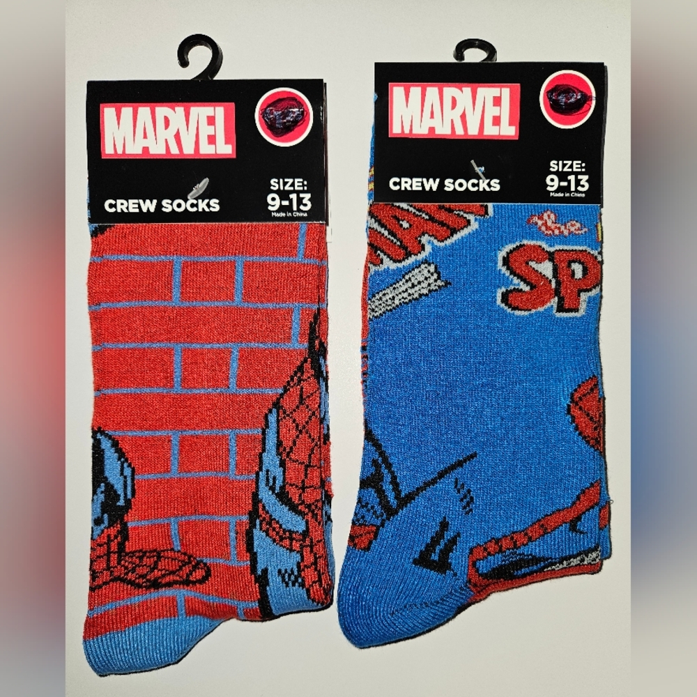 Spiderman socks